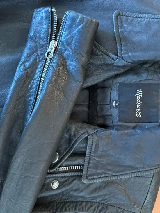 Madewell Leather Moto Jacket - Picture 2 of 3